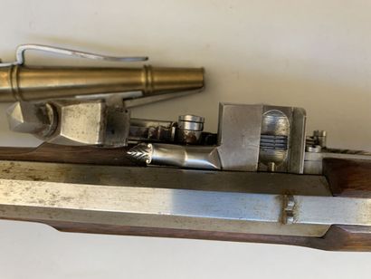 Large replica of a 36 caliber combat wheel...
