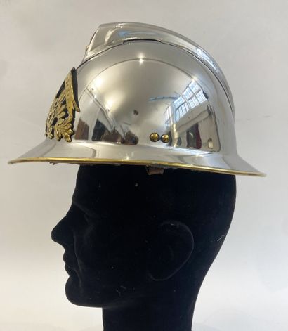 Adrian helmet type 26 of fireman, nickel...