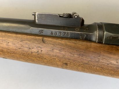 Gendarmerie 1866/74 series 1877 fat rifle...