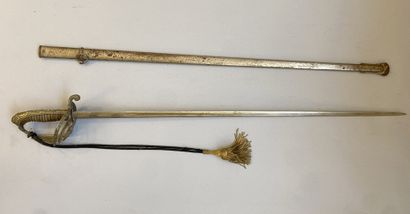 Sabre d'officier d'infanterie modèle 1882,...