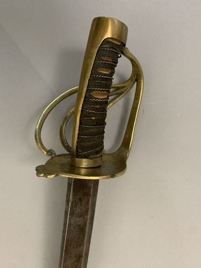 Sabre à la Montmorency époque révolutionnaire....
