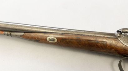 Beautiful shotgun with percussion with beautiful...