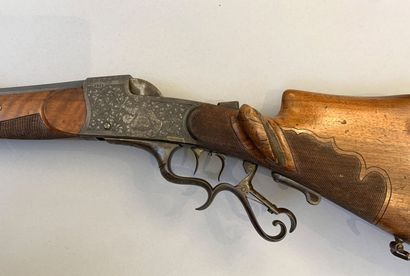 Very beautiful German shooting rifle with...