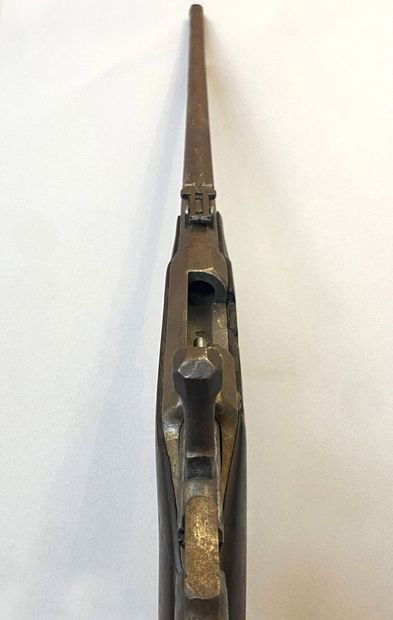 Curious and unusual single shot Chassepot...