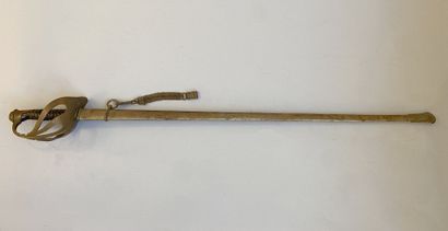 Sabre 1896 d'officier de cavalerie deuxième...