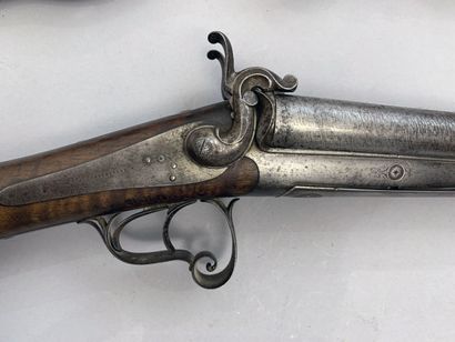 Lot including: 
- a small garden rifle with...