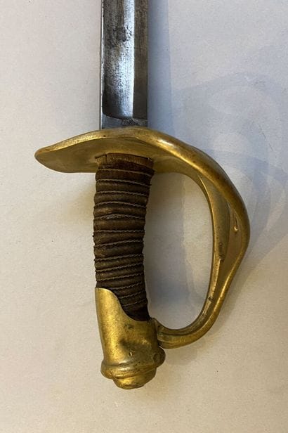 Sabre cavalerie modèle 1822 troupe
Lame vierge...