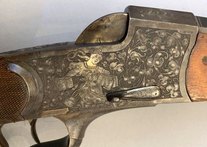Very beautiful German shooting rifle with...