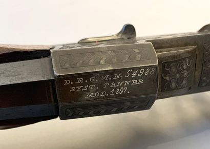 Very beautiful German shooting rifle with...