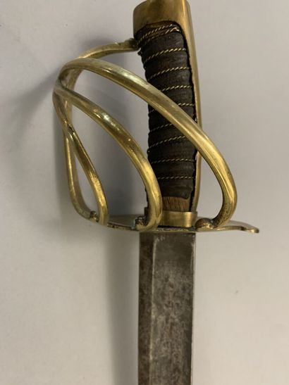 Sabre à la Montmorency époque révolutionnaire....