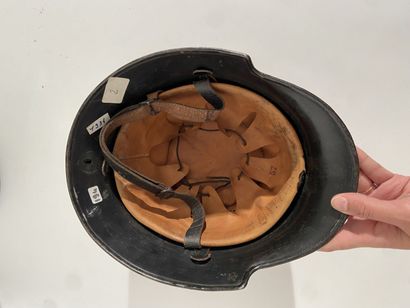 German firefighter helmet, Third Reich era,...