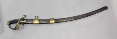 Joli sabre d'officier de cavalerie légère...