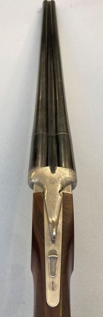 Fusil juxtaposé stéphanois artisanal calibre...