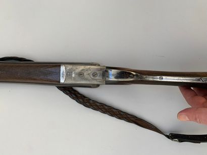 Fusil juxtaposé stéphanois système Anson...