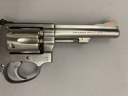 Revolver Smith & Wesson modèle 63 dans sa...