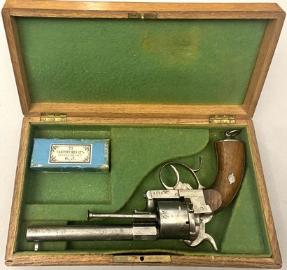 Belgian revolver type Lefaucheux 1858 in...