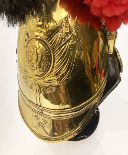 Fireman helmet Louis-Philippe period, high...