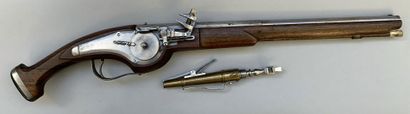 Large replica of a 36 caliber combat wheel...