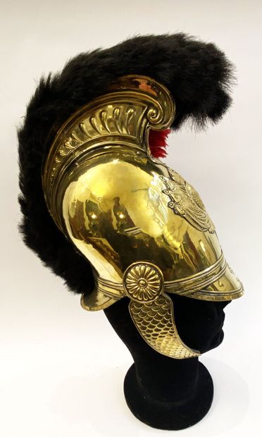 Fireman helmet Louis-Philippe period, high...