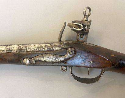 Flintlock carabiner mid 18th century of Spanish...