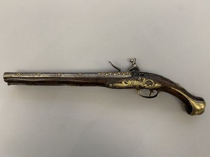 Large flintlock pommel gun of 500mm length....