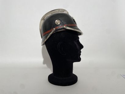 Fireman's helmet inspired by the German helmet...