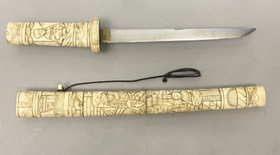 Lot including :
- a Belgian-made 6mm smoothbore...