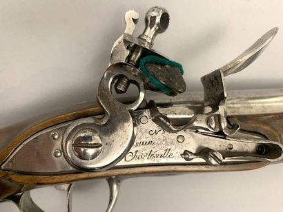 Nice French regulation flintlock pistol model...