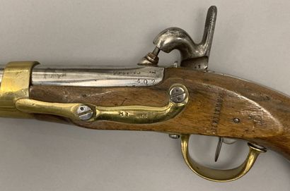 Pistol model 1822 Tbis. Lock marked Manufacture...
