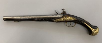 Large pommel gun first third of the XVIIIth....