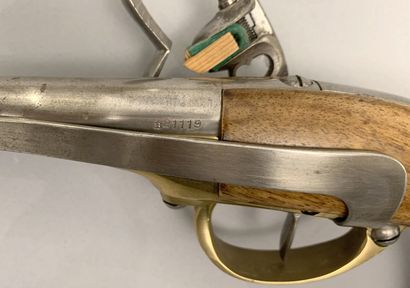 Italian replica of a French regulation pistol...