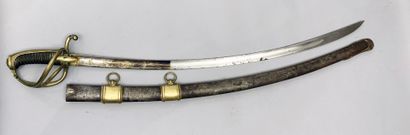 Joli sabre d'officier de cavalerie légère...