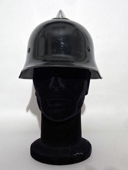 German firefighter helmet, Third Reich era,...