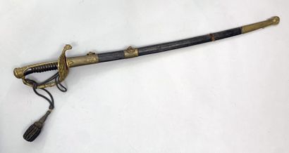 French naval officer's saber model 1837,...