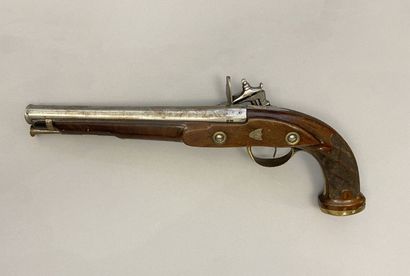 Very pretty pistol with plate with the miquelet...