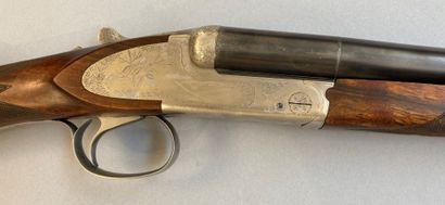 Fusil juxtaposé stéphanois artisanal calibre...