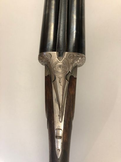 Fusil juxtaposé système Anson verrouillage...