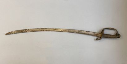 1821 infantry officer's saber
Curved blade...