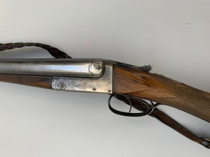 Fusil juxtaposé stéphanois système Anson...