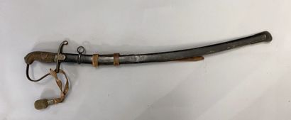Sabre règlementaire de cavalerie allemande,...