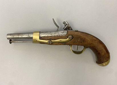 Cavalry pistol model An XIII 
Lock heavily...