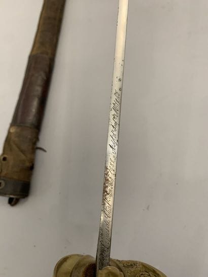 Sabre d'adjudant d'infanterie modèle 1845...
