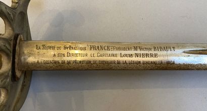 Sabre d'officier d'infanterie modèle 1882,...