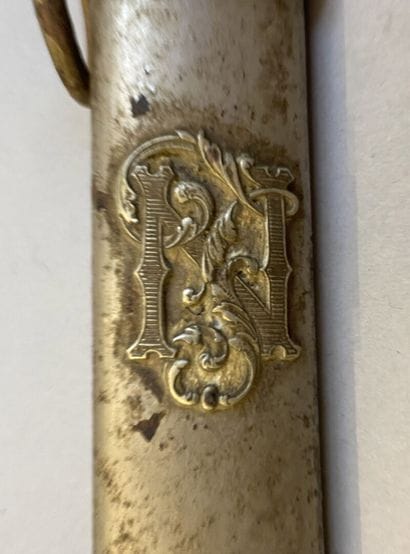 Sabre d'officier d'infanterie modèle 1882,...