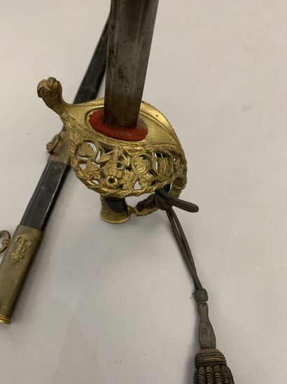 French naval officer's saber model 1837,...