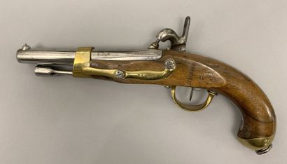 Pistol model 1822 Tbis. Lock marked Manufacture...