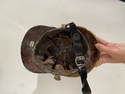Bavarian firefighter helmet late nineteenth...