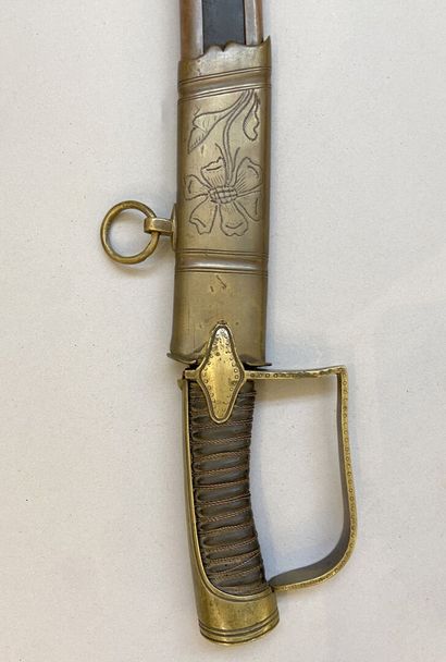 Light cavalry saber with the hunter. Curved...