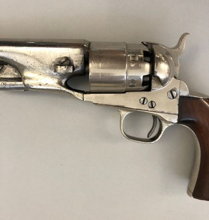Revolver with percussion Colt model 1860...