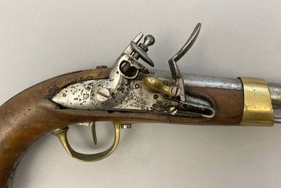 Cavalry pistol model An XIII 
Lock heavily...